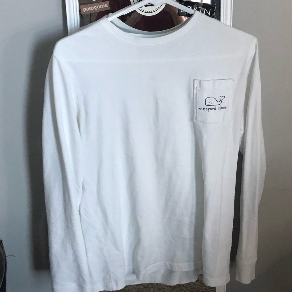White Vineyard Vines Long Sleeve